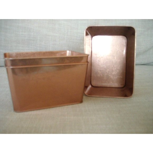 Lot of 3 NEW Copper Metal Pails Art Craft Home Décor Multi-Purpose 5" x 3" x 3" - Picture 9 of 11